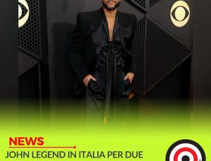 John Legend annuncia due concerti in Italia