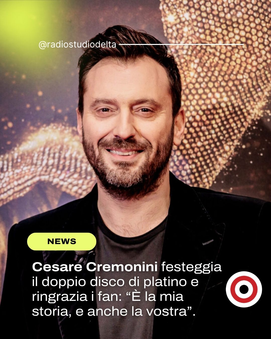 Cesare Cremonini: “Alaska Baby” vola al doppio platino Cesare Cremonini: “Alaska Baby” vola al doppio platino
