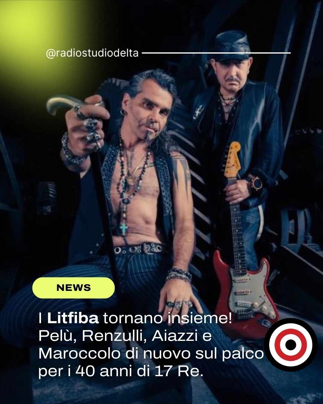 Litfiba al via la reunion storica Litfiba al via la reunion storica