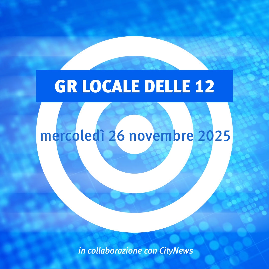 NOTIZIARIO LOCALE delle 12 (26/11/2025) NOTIZIARIO LOCALE delle 12 (26/11/2025)