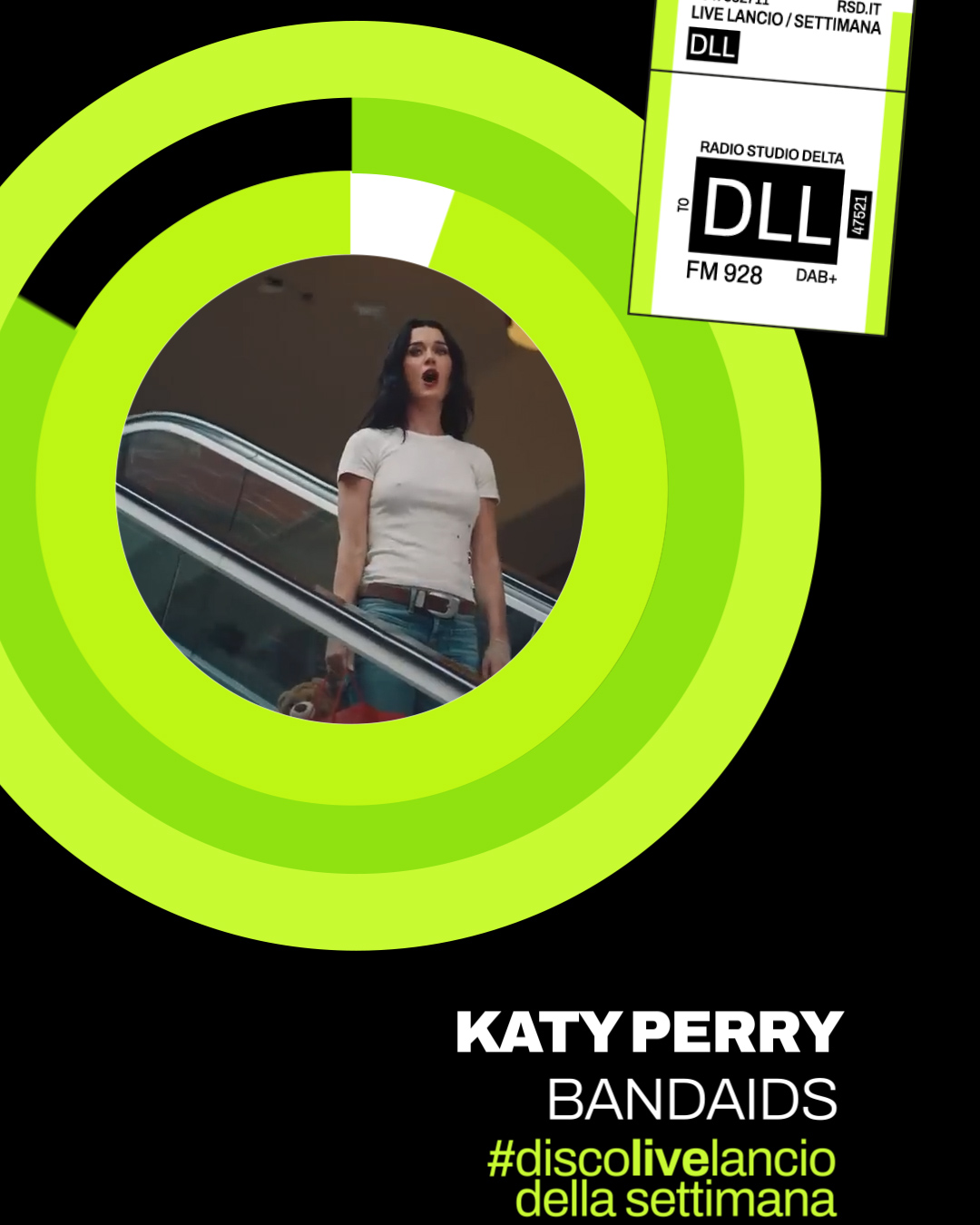 Disco Live Lancio della settimana: KATY PERRY con “BANDAIDS”