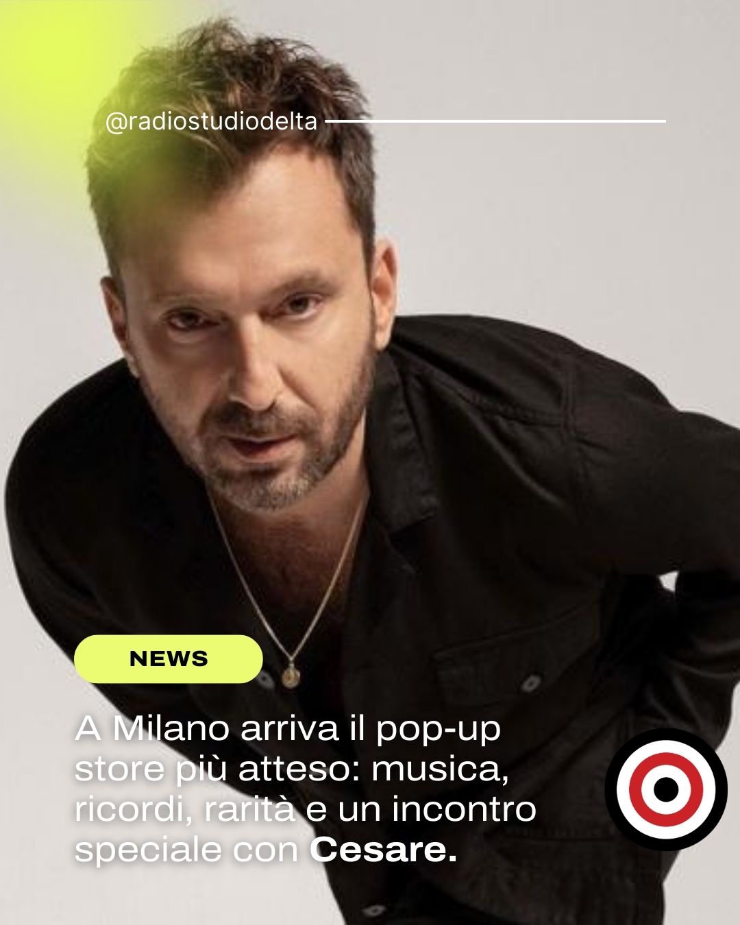 Cesare Cremonini il suo pop-up store a Milano è un viaggio nella sua musica Cesare Cremonini il suo pop-up store a Milano è un viaggio nella sua musica