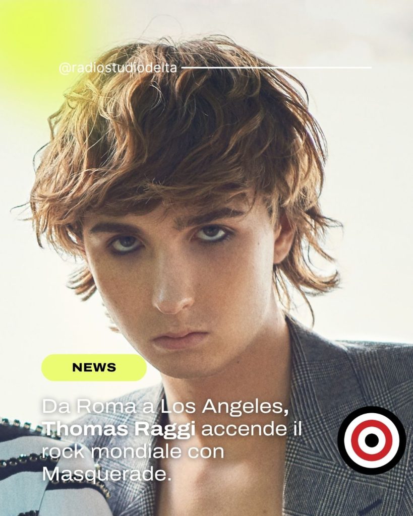 Thomas Raggi vola da solo: arriva “Masquerade”, prodotto da Tom Morello ...