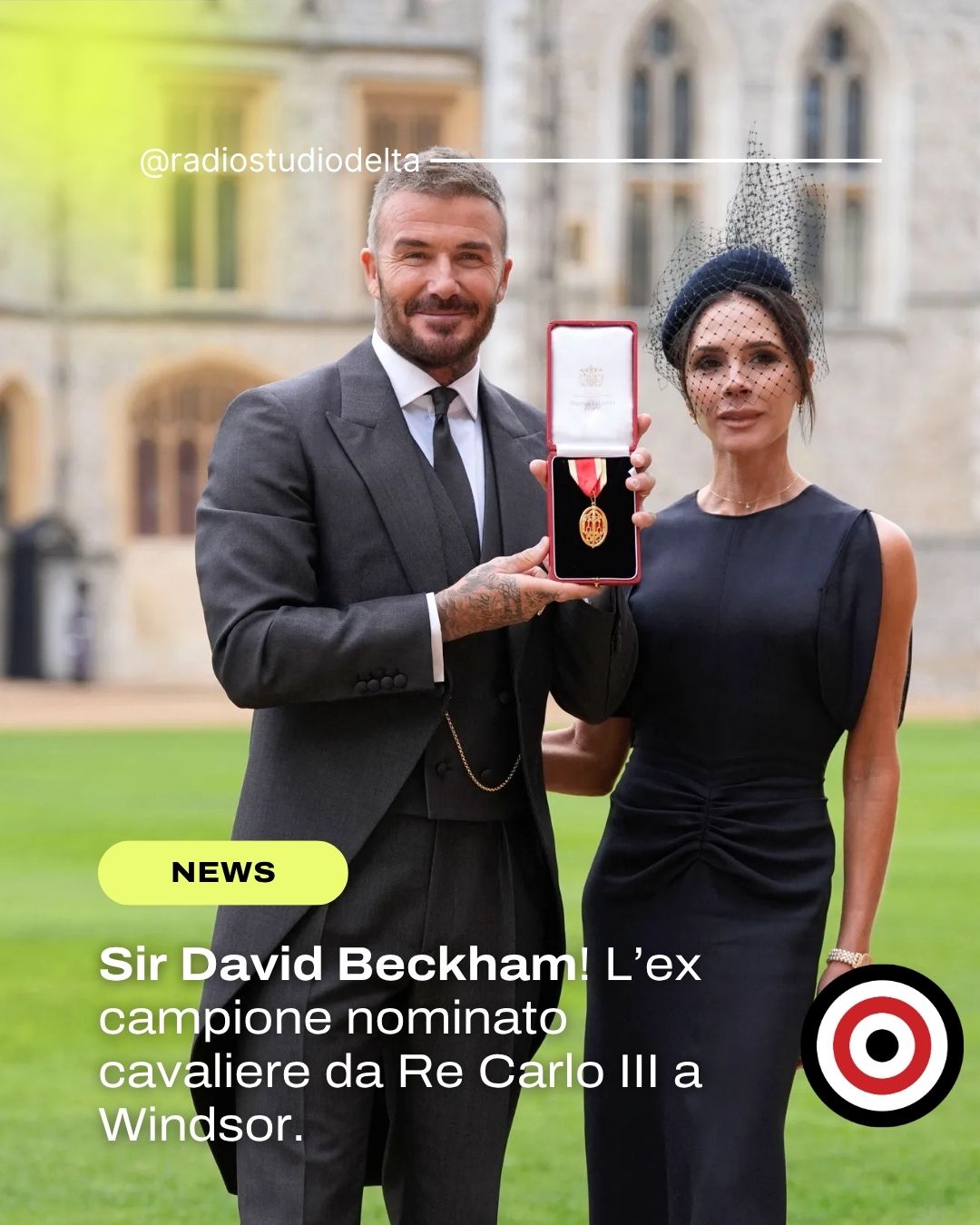 Sir David Beckham: l’ex campione diventa cavaliere. E Lady Victoria brilla al suo fianco