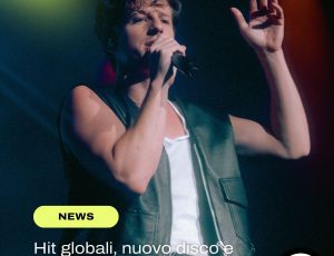 Charlie Puth torna in Italia: due date evento tra rovine e lago
