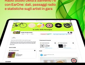 Radio Studio Delta a Sanremo 76 con EARONE