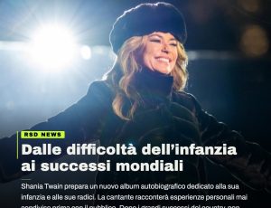 Shania Twain guarda al passato: il nuovo album racconterà la sua infanzia e le radici della sua musica
