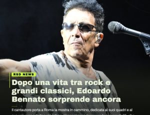 Edoardo Bennato, l’altra anima dell’artista: a Roma debutta la mostra dei suoi quadri