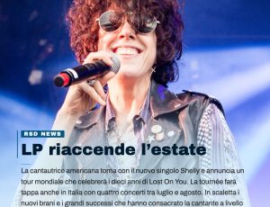 LP riparte da “Shelly”: nuovo singolo e quattro concerti italiani per il tour del decennale di Lost On You