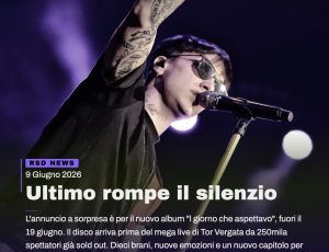 Ultimo spiazza tutti: arriva “Il giorno che aspettavo”, il disco nato prima del concerto dei record