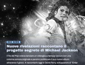 Michael Jackson e il videogioco mai nato: il progetto segreto che avrebbe rivoluzionato musica e gaming