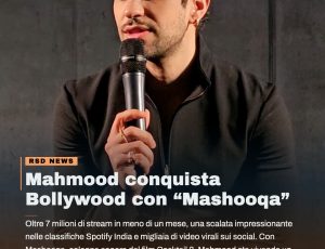 Mahmood sfonda in India: “Mashooqa” diventa il tormentone di Bollywood e conquista milioni di ascolti