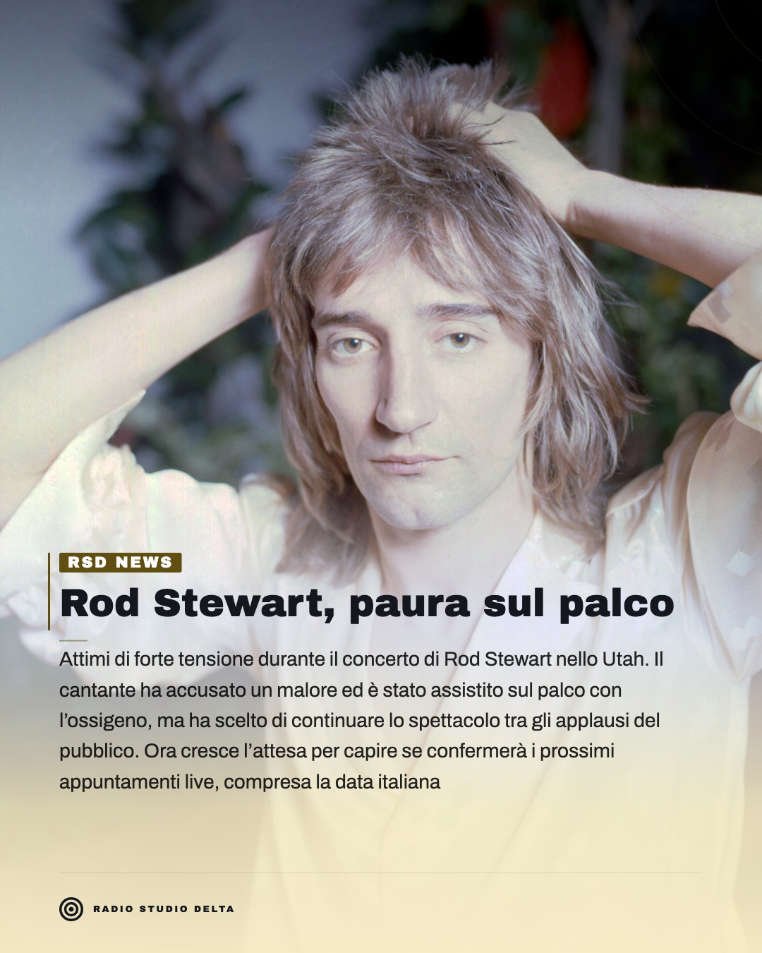Attimi di forte tensione durante il concerto di Rod Stewart nello Utah. Il cantante ha accusato un malore ed è stato assistito sul palco con l’ossigeno, ma ha scelto di continuare lo spettacolo tra gli applausi del pubblico. Ora cresce l’attesa per capire se confermerà i prossimi appuntamenti live, compresa la data italiana