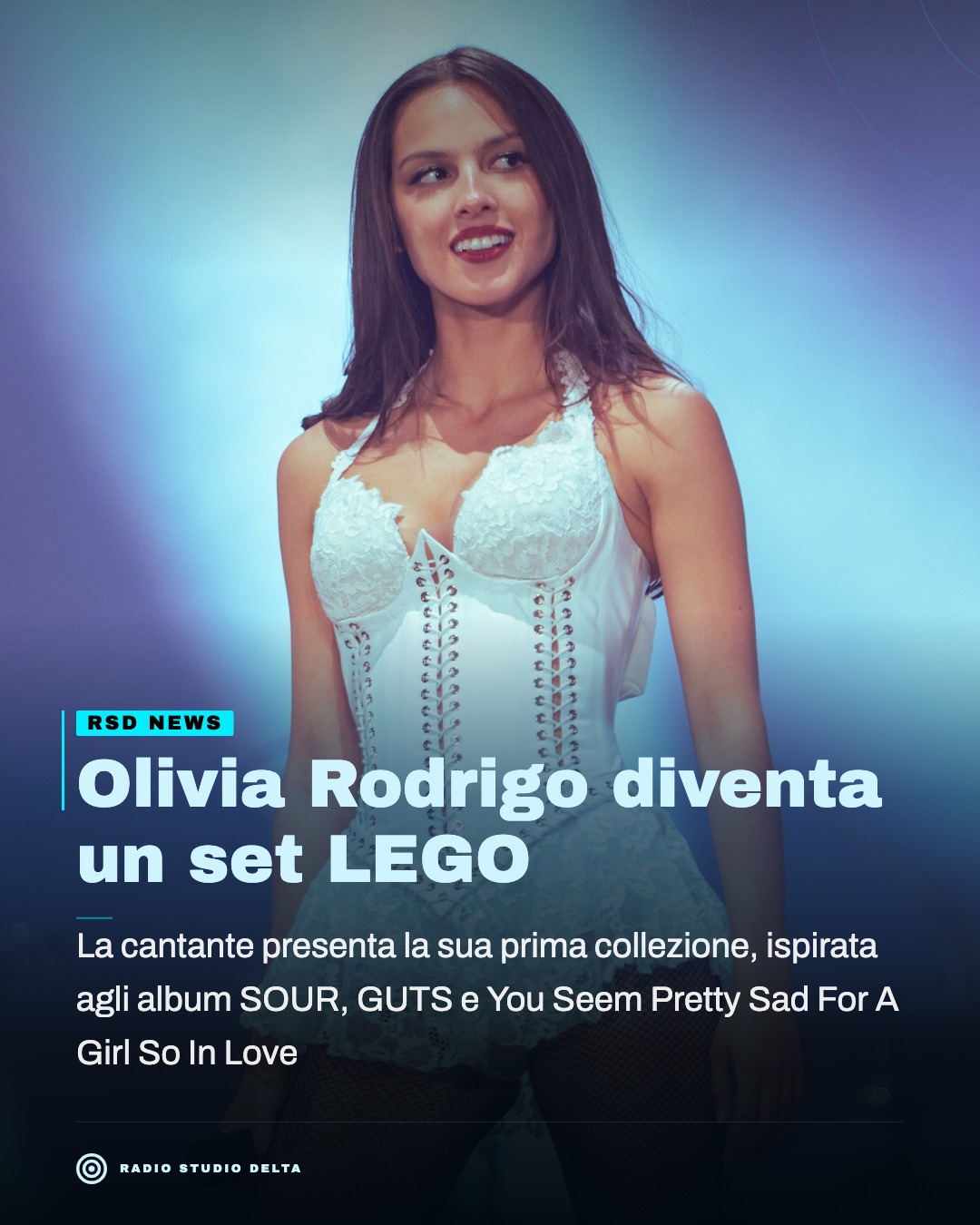 La cantante presenta la sua prima collezione, ispirata agli album SOUR, GUTS e You Seem Pretty Sad For A Girl So In Love