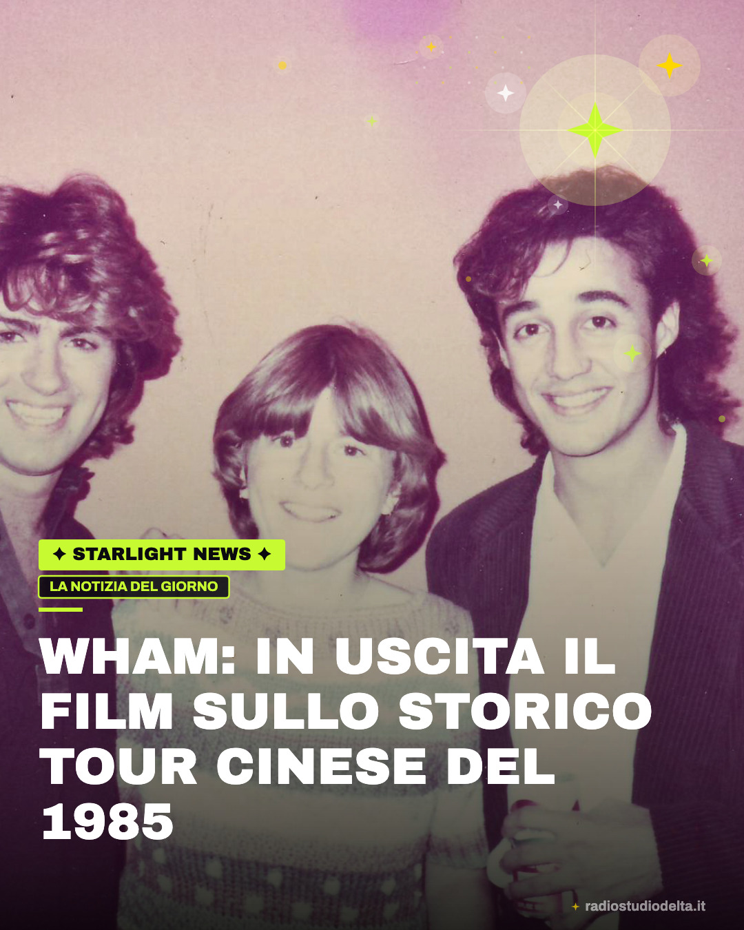 WHAM: in uscita il film sullo storico tour cinese del 1985