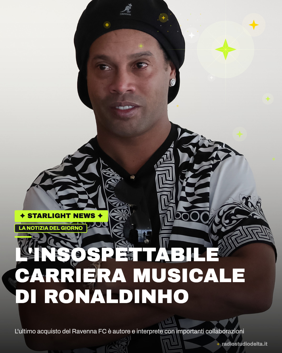 L'ultimo acquisto del Ravenna FC è autore e interprete con importanti collaborazioni