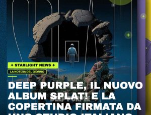 Deep Purple, il nuovo album SPLAT! e la copertina firmata da uno studio italiano