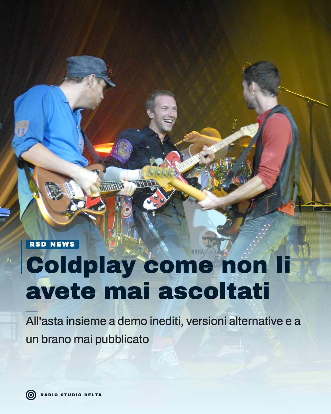 All'asta insieme a demo inediti, versioni alternative e a un brano mai pubblicato