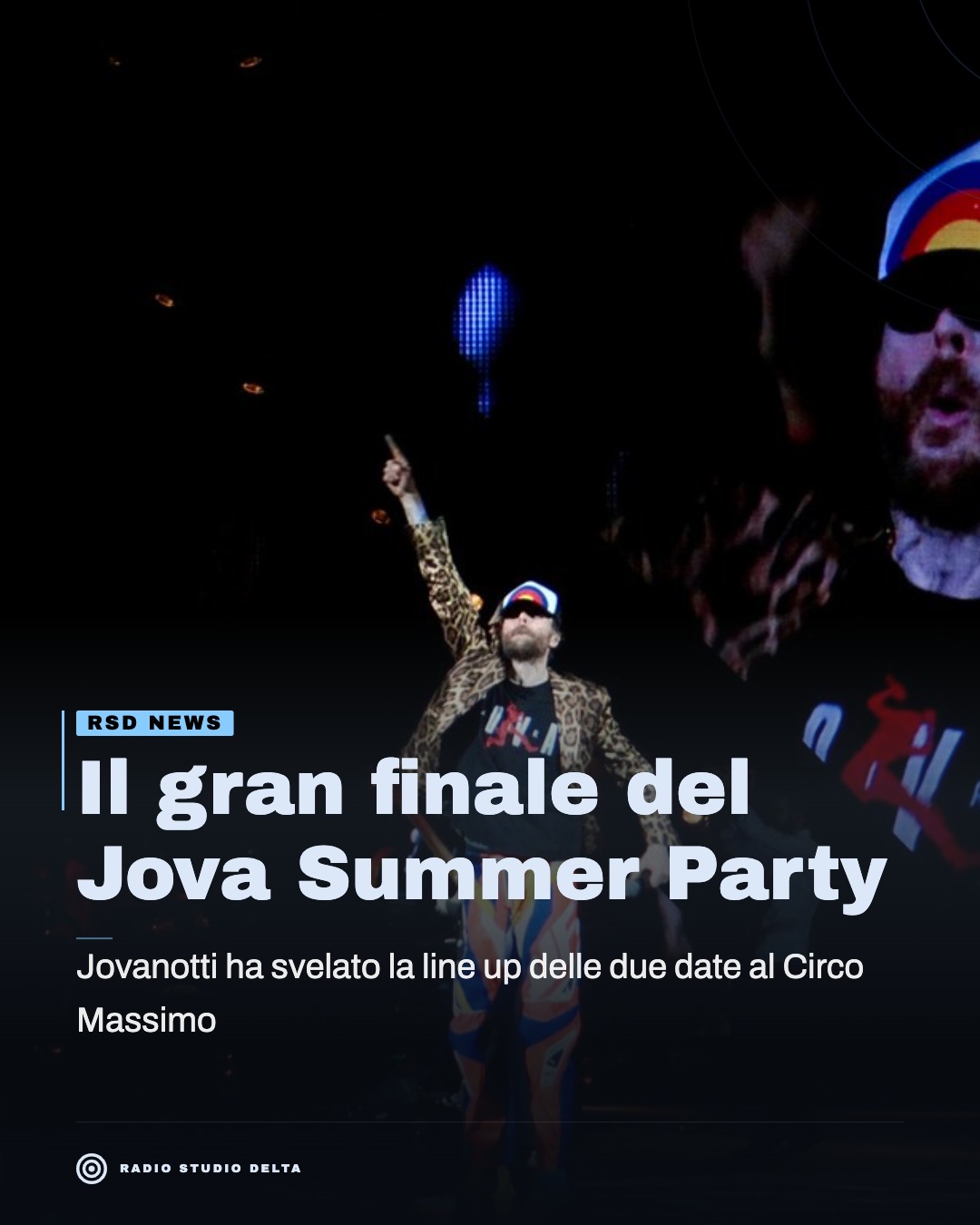 Jovanotti ha svelato la line up delle due date al Circo Massimo