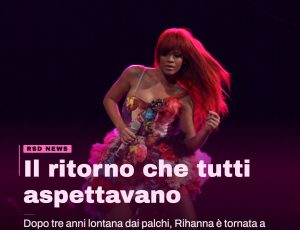 Rihanna torna sul palco con Jay-Z: “Sono un po’ arrugginita”