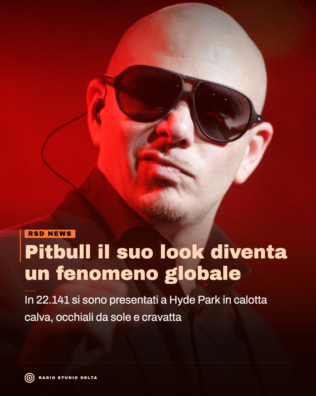 In 22.141 si sono presentati a Hyde Park in calotta calva, occhiali da sole e cravatta