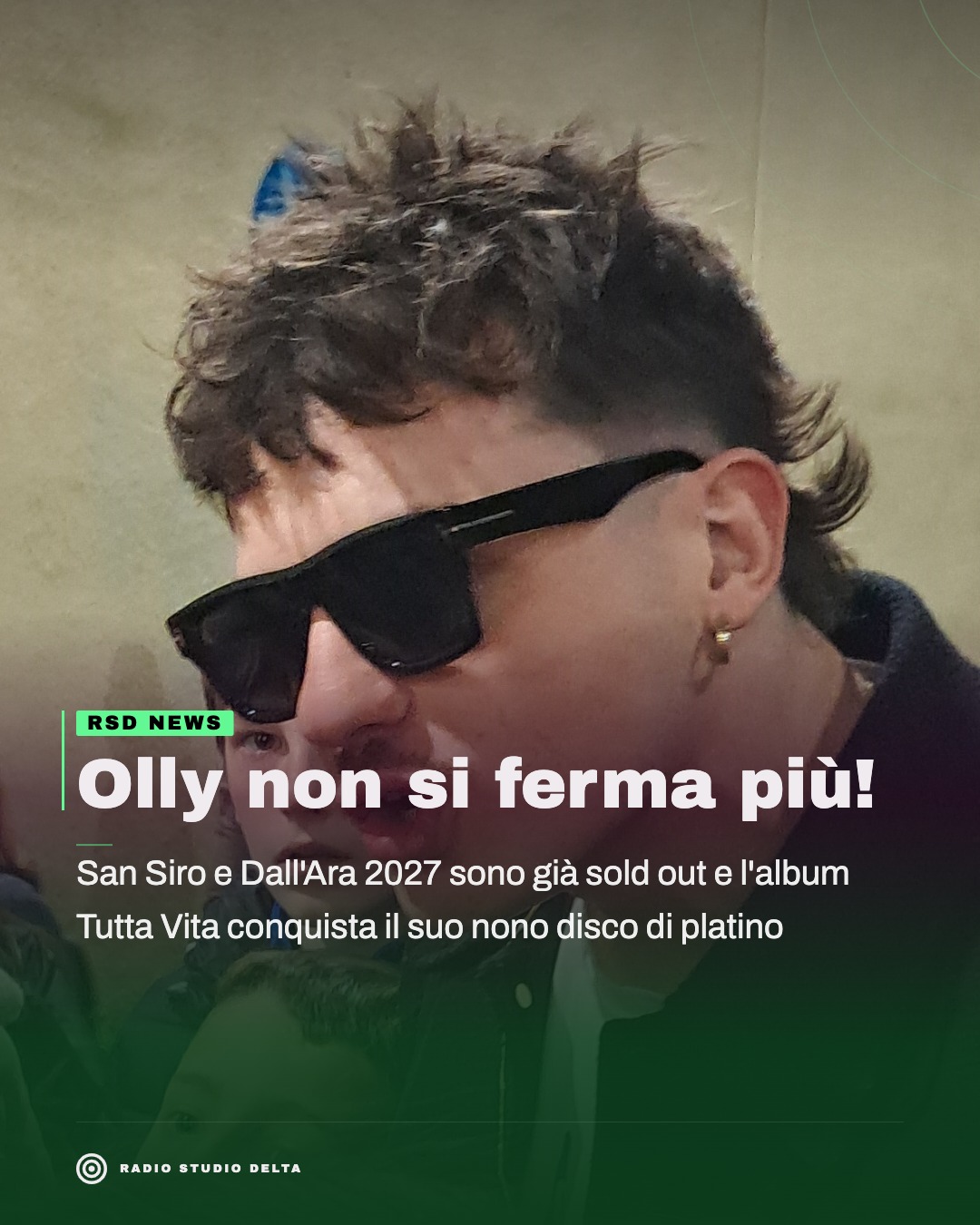 San Siro e Dall'Ara 2027 sono già sold out e l'album Tutta Vita conquista il suo nono disco di platino