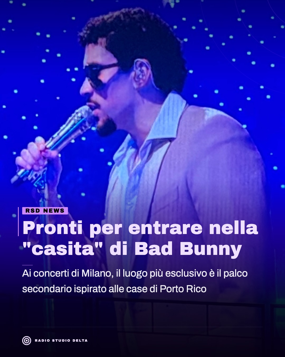 Ai concerti di Milano, il luogo più esclusivo è il palco secondario ispirato alle case di Porto Rico