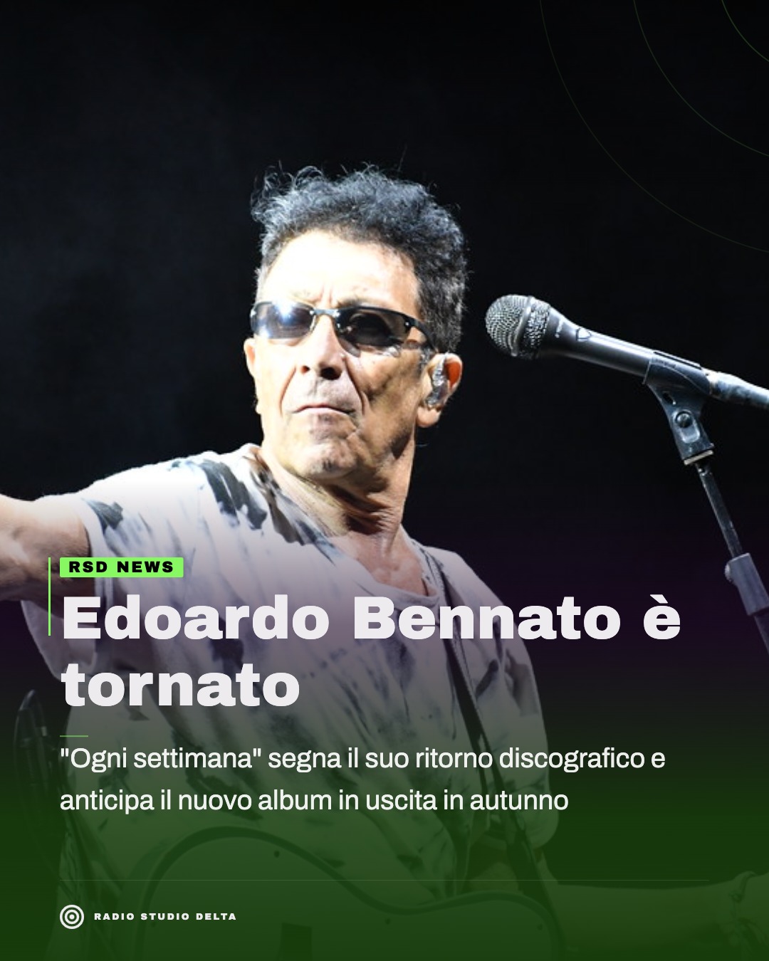 "Ogni settimana" segna il suo ritorno discografico e anticipa il nuovo album in uscita in autunno