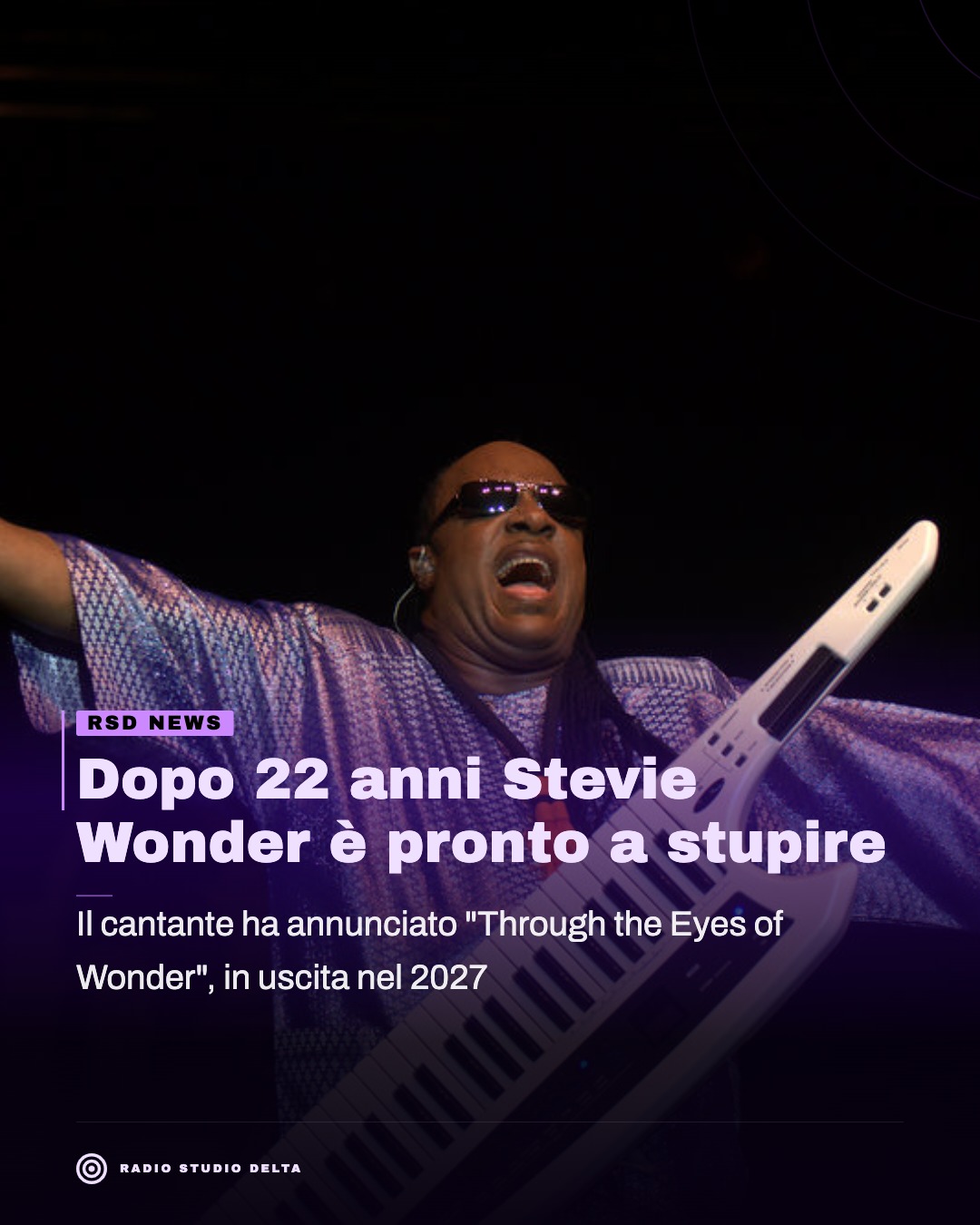 Il cantante ha annunciato "Through the Eyes of Wonder", in uscita nel 2027