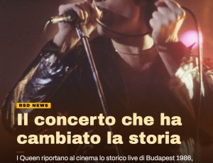 I Queen riportano al cinema lo storico concerto di Budapest del 1986