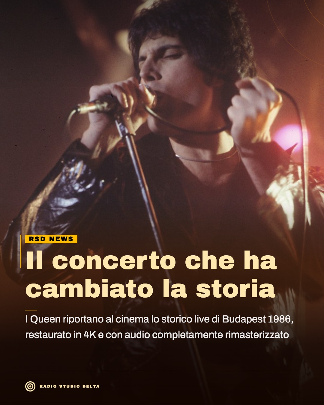 I Queen riportano al cinema lo storico live di Budapest 1986, restaurato in 4K e con audio completamente rimasterizzato