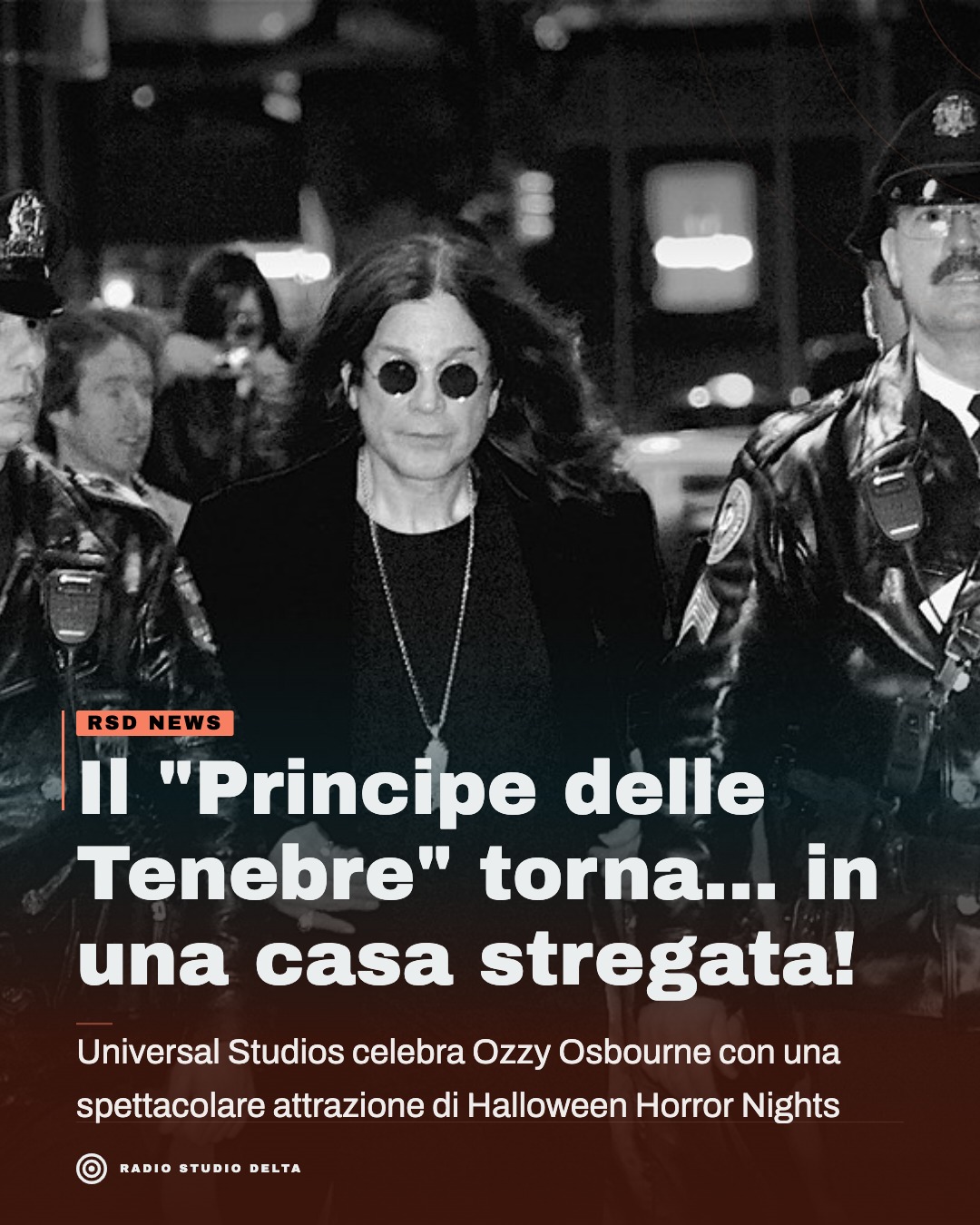 Universal Studios celebra Ozzy Osbourne con una spettacolare attrazione di Halloween Horror Nights