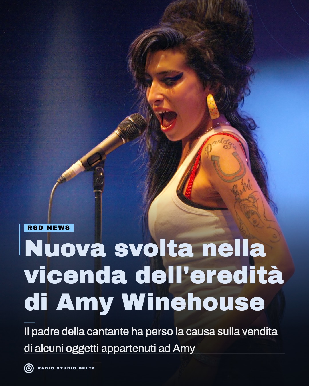 Il padre della cantante ha perso la causa sulla vendita di alcuni oggetti appartenuti ad Amy