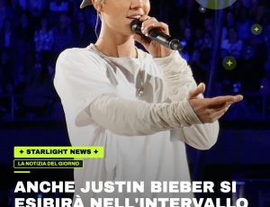 Anche Justin Bieber si esibirà nell’intervallo della finale dei Mondiali 2026
