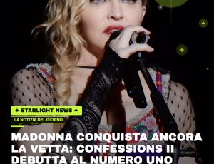 Madonna conquista ancora la vetta: Confessions II debutta al numero uno della Billboard 200