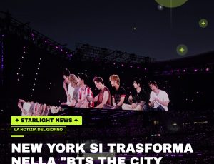 New York si trasforma nella “BTS The City ARIRANG” in occasione del loro tour mondiale