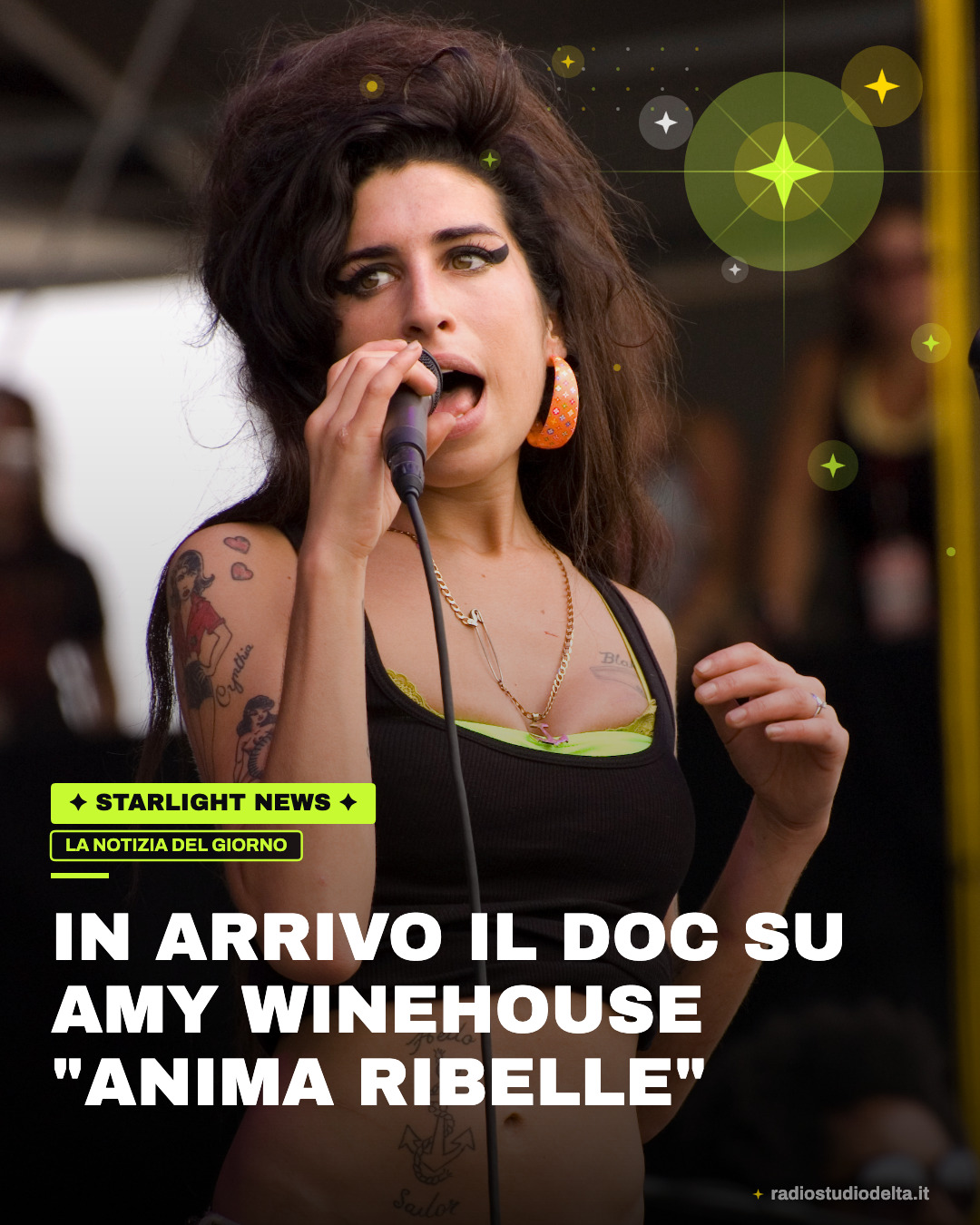 In arrivo il doc su Amy Winehouse "Anima ribelle"