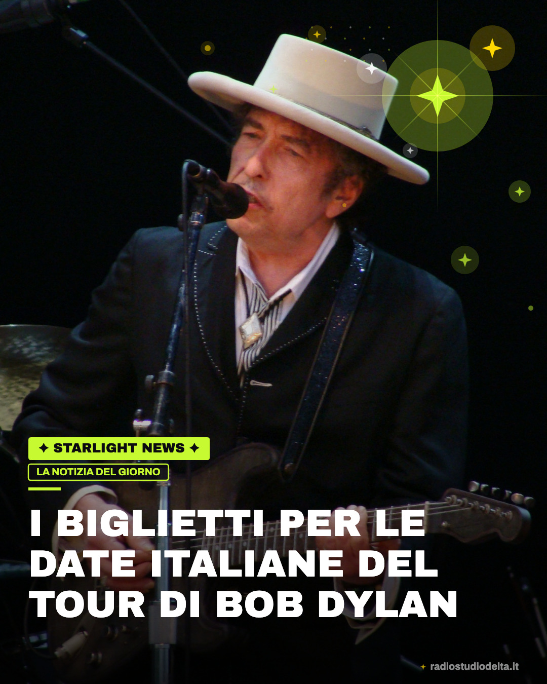 I biglietti per le date italiane del tour di Bob Dylan