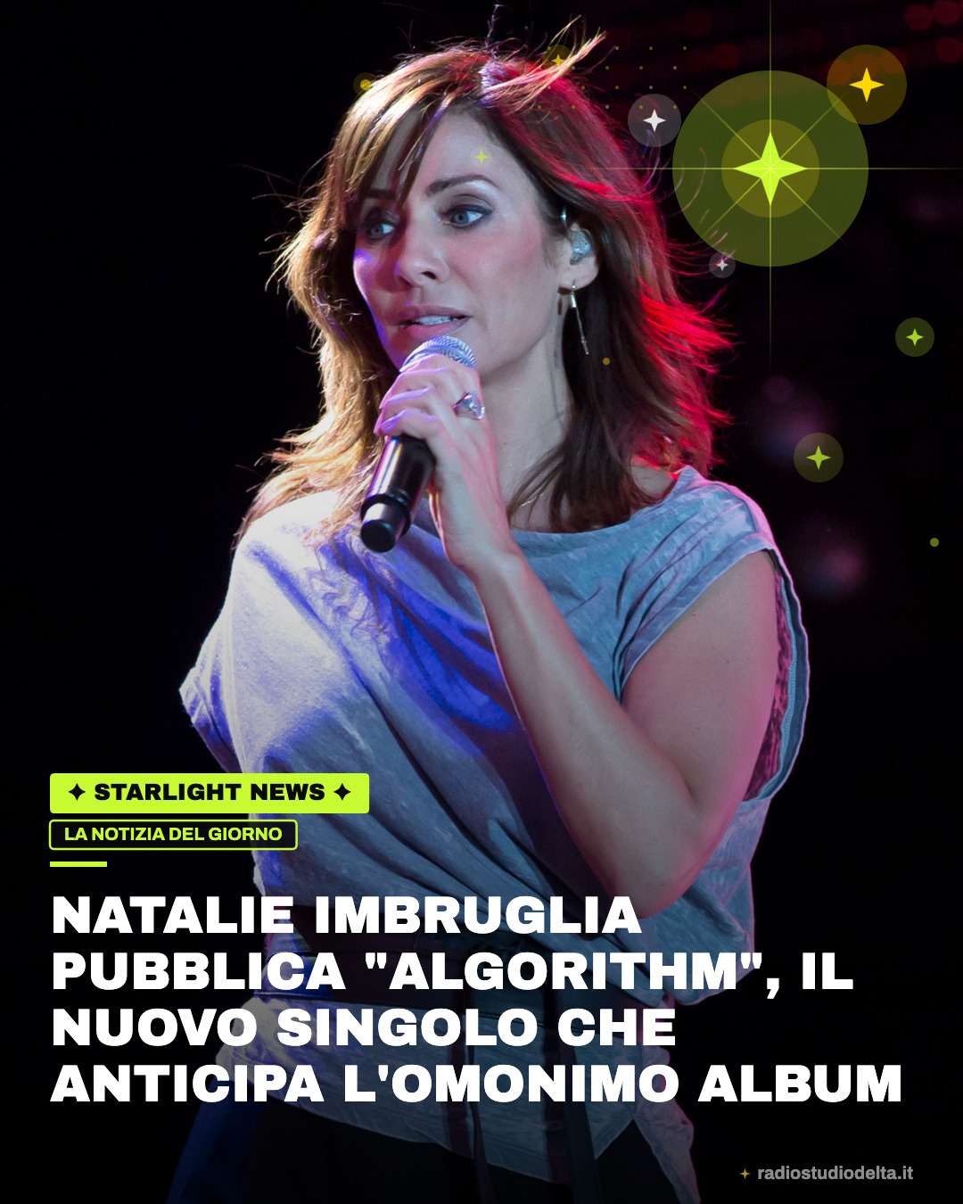 Natalie Imbruglia pubblica "Algorithm", il nuovo singolo che anticipa l'omonimo album