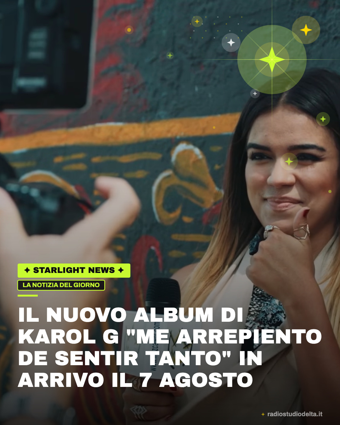 Il nuovo album di Karol G "Me Arrepiento de Sentir Tanto" in arrivo il 7 agosto