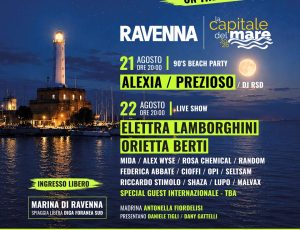 STUDIO DELTA LIVE ON THE BEACH 2026: 21 / 22 AGOSTO MARINA DI RAVENNA