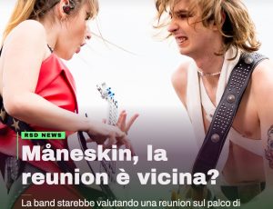 Måneskin: spunta l’ipotesi Sanremo e un grande live a Roma