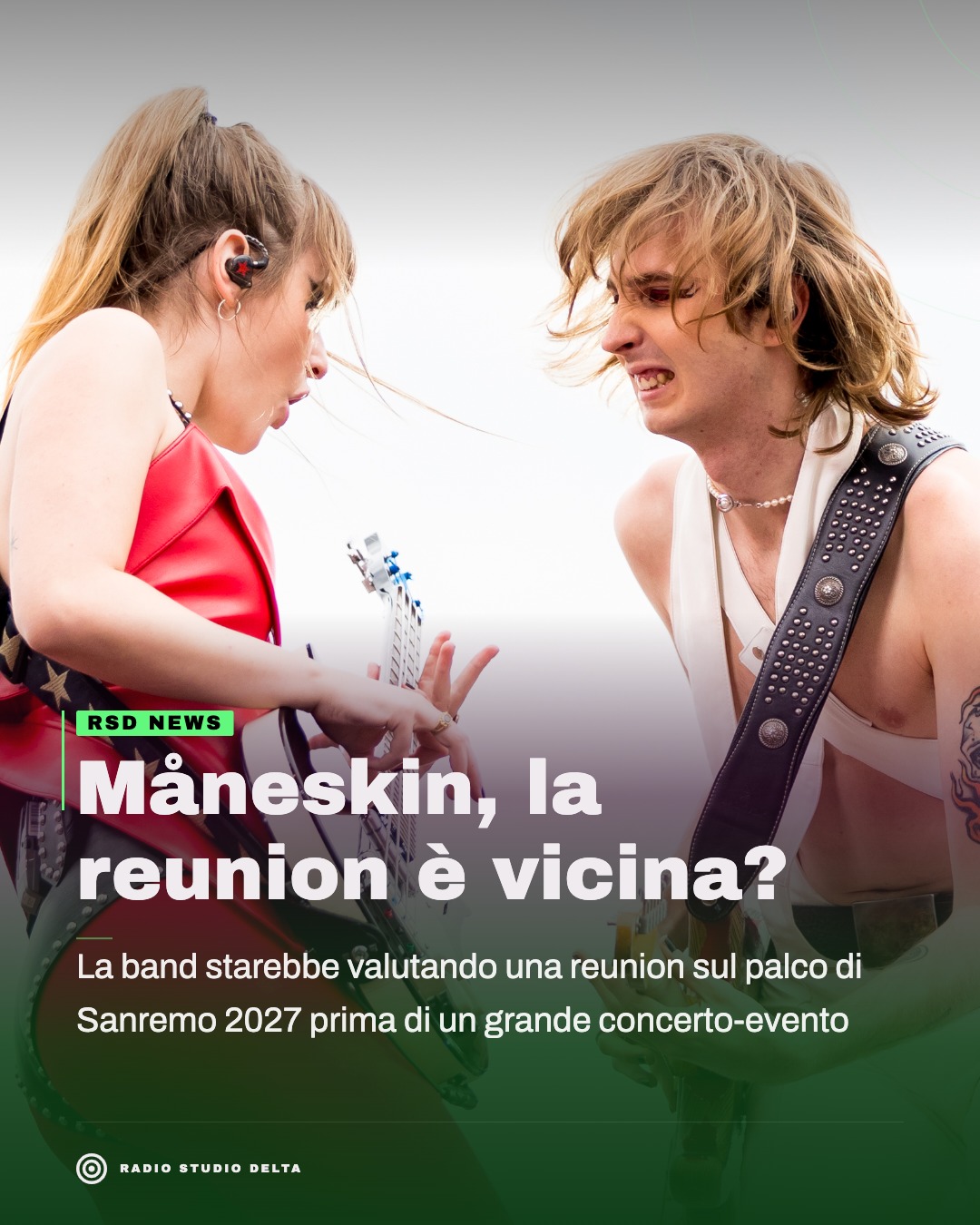 La band starebbe valutando una reunion sul palco di Sanremo 2027 prima di un grande concerto-evento