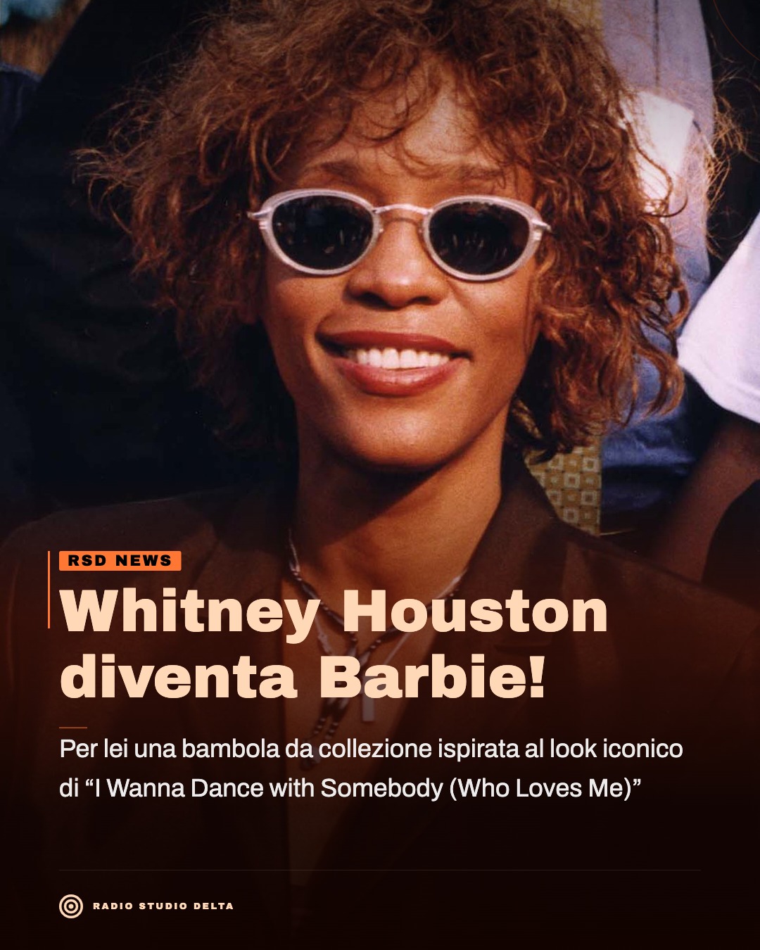 Per lei una bambola da collezione ispirata al look iconico di “I Wanna Dance with Somebody (Who Loves Me)”