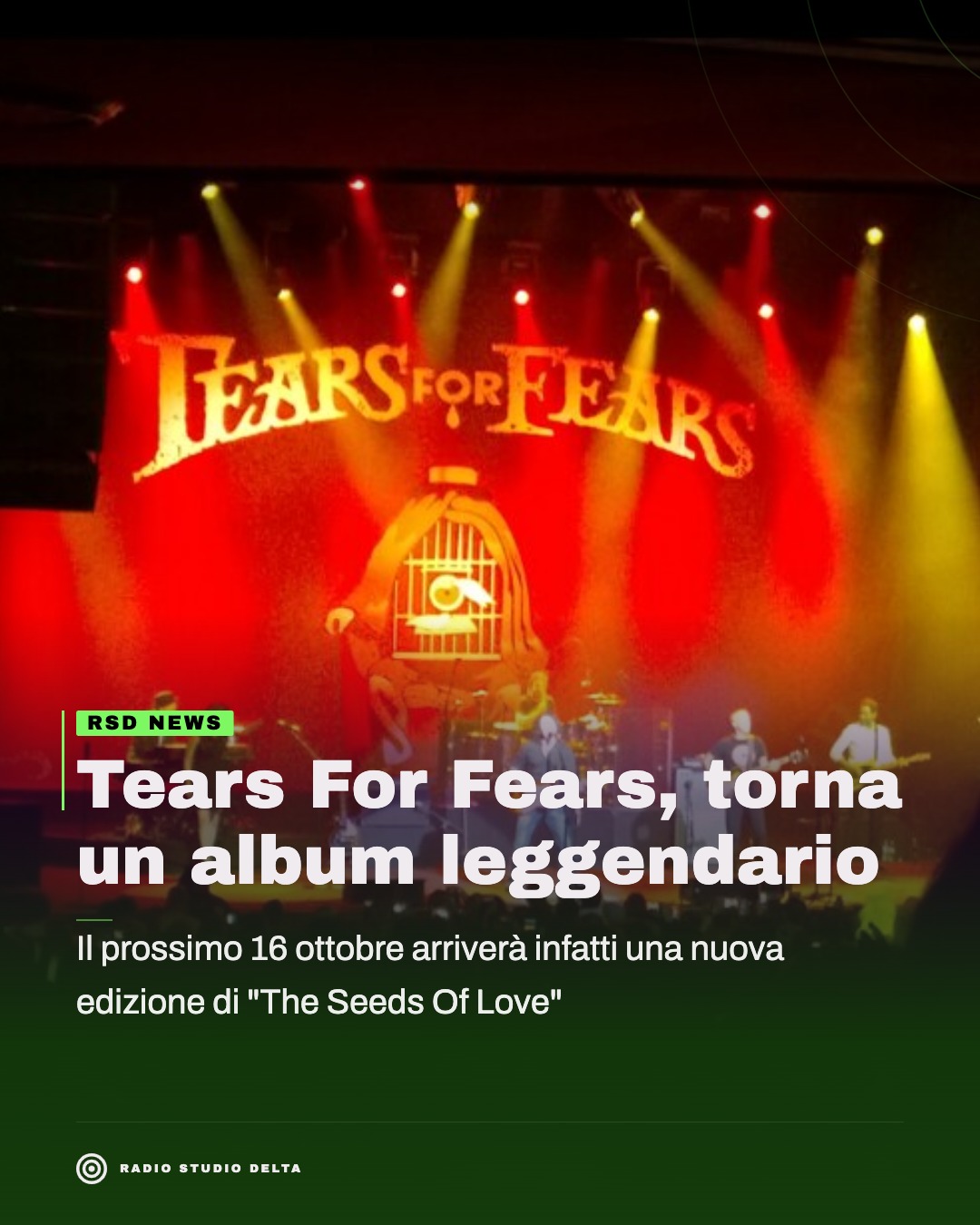 Il prossimo 16 ottobre arriverà infatti una nuova edizione di "The Seeds Of Love"
