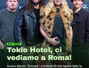 Tokio Hotel: fissato il ritorno in Italia
