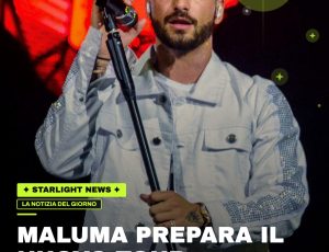 Maluma prepara il nuovo tour mondiale