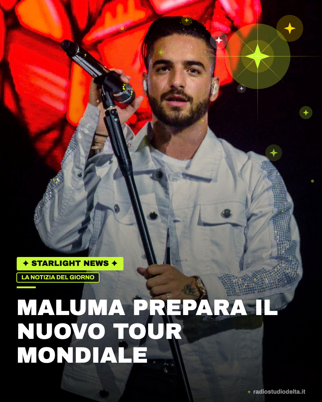 Maluma prepara il nuovo tour mondiale