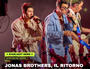 Jonas Brothers, il ritorno di “Burning Up”: 45 date per un tour all’insegna della nostalgia