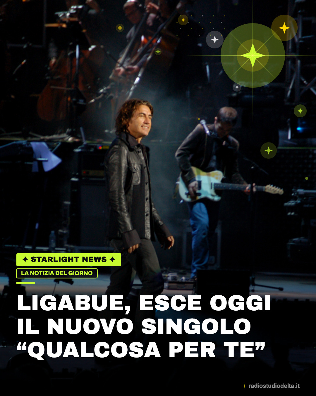Ligabue, esce oggi il nuovo singolo “Qualcosa per te”